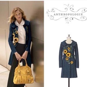 💛 Charlie & Robin Anthropologie sweater jacket